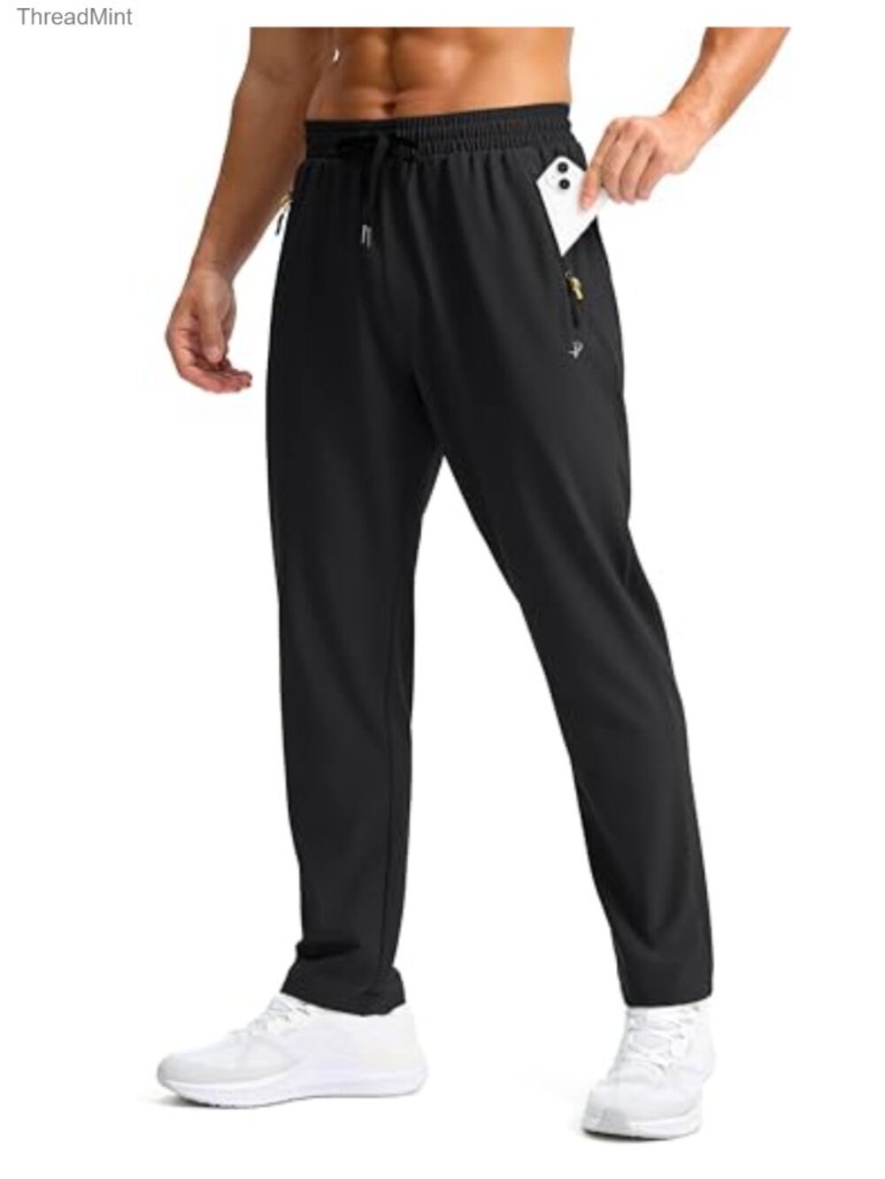 Men's Lightweight Hiking Pants Quick Dry with Zipper Pockets